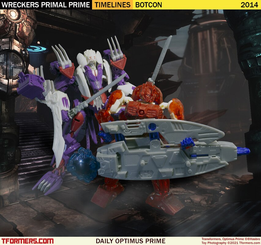 Daily Prime - BotCon 2014 Timelines Wreckers Primal Prime